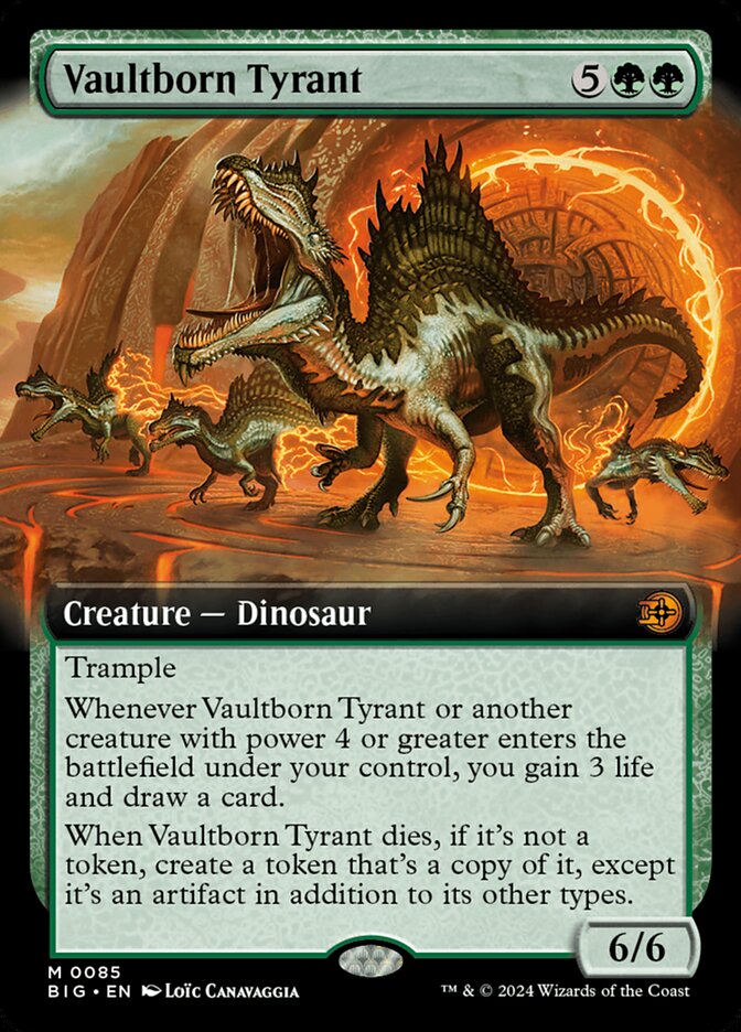 Vaultborn Tyrant - Extended Art