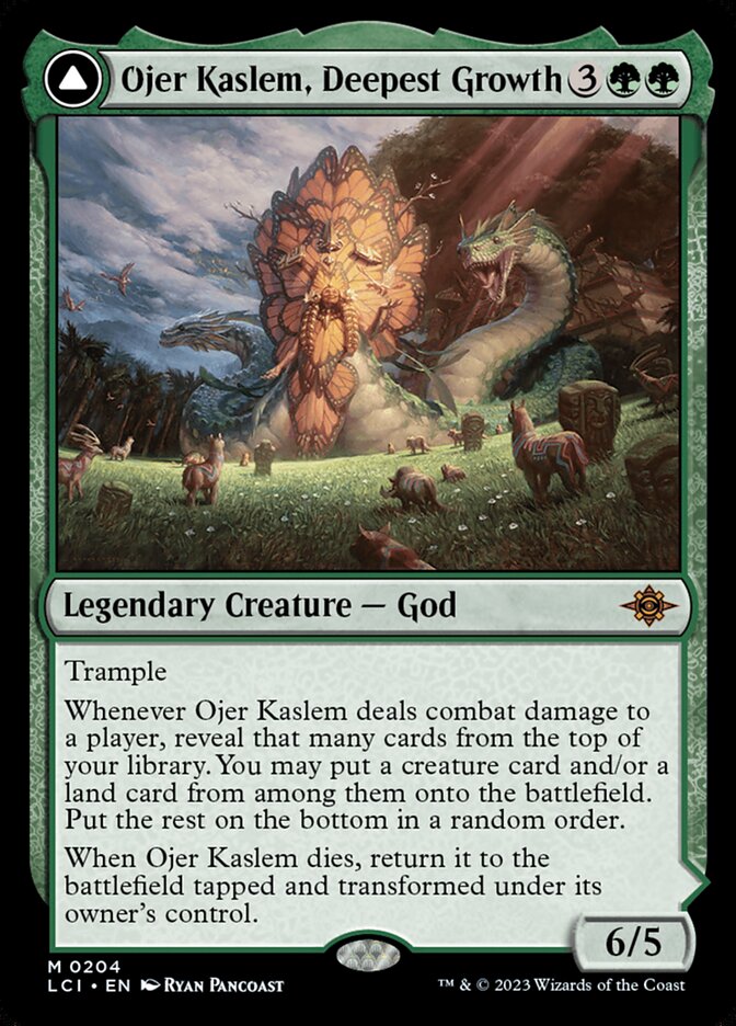 Ojer Kaslem, Deepest Growth // Temple of Cultivation - Foil