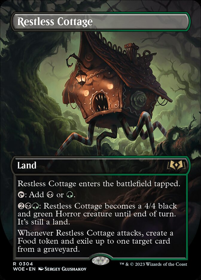 Restless Cottage - Borderless - Foil