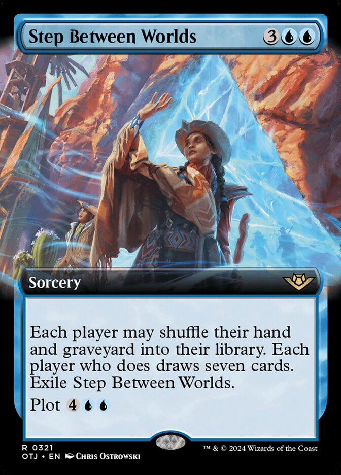 Step Between Worlds - Extended Art - Foil