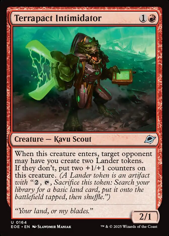 Terrapact Intimidator - Foil