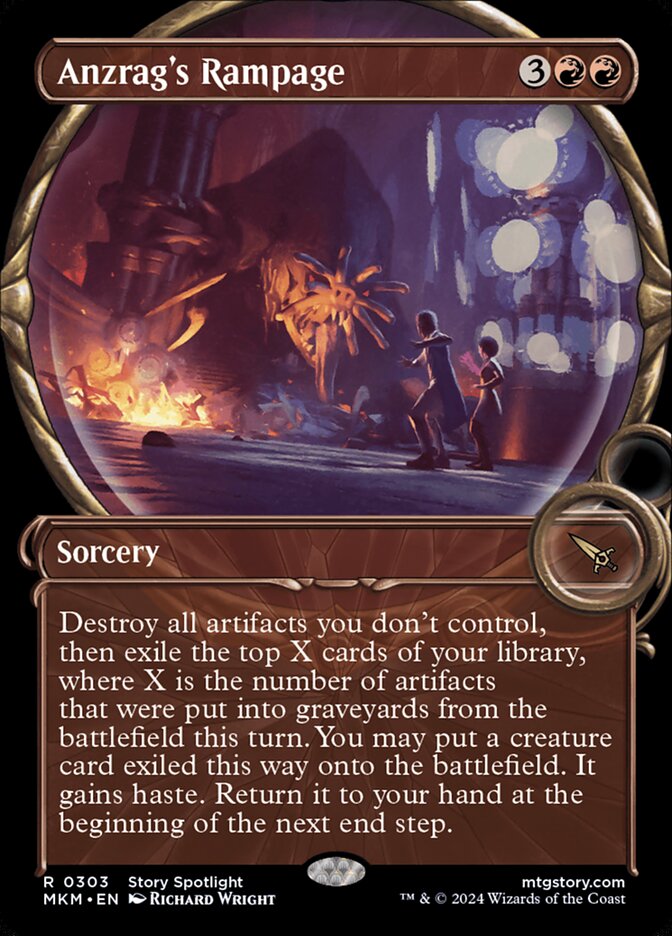 Anzrag's Rampage - Magnified