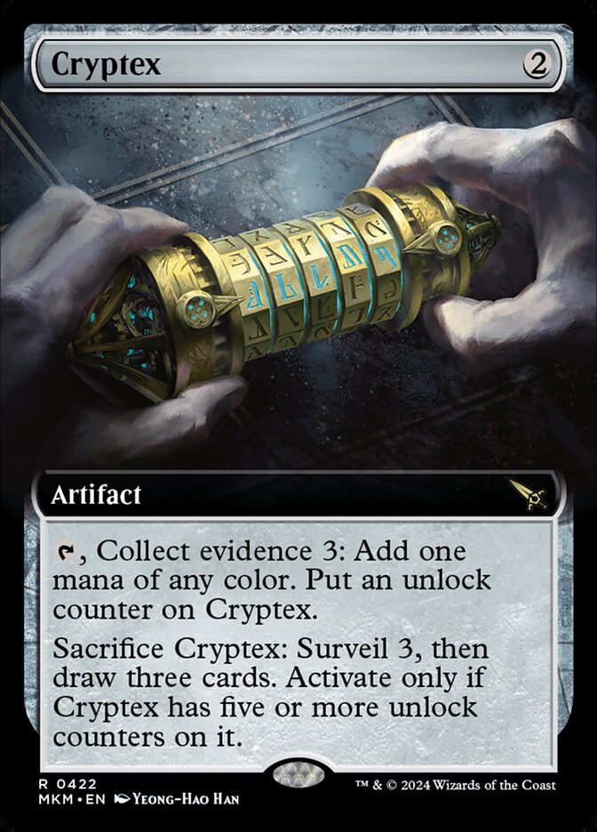Cryptex - Extended Art - Foil