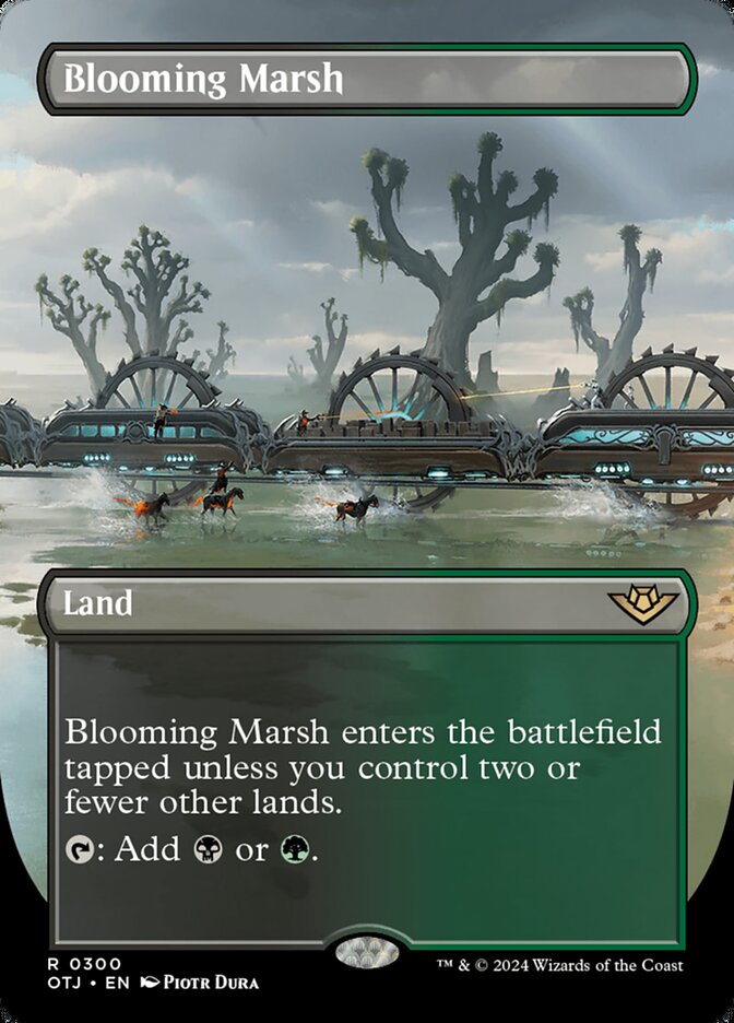 Blooming Marsh - Borderless - Foil