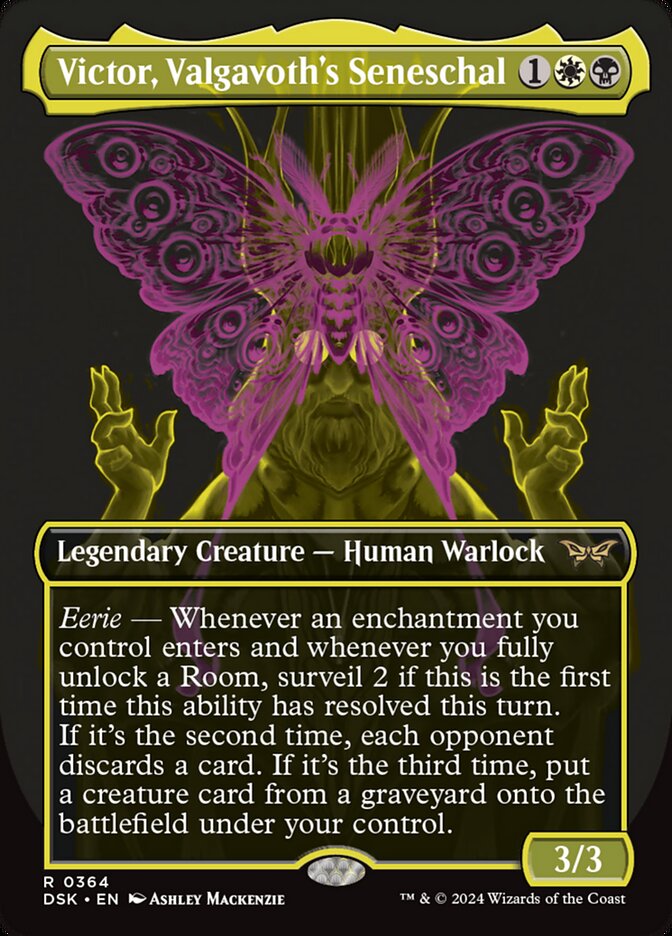 Victor, Valgavoth's Seneschal - Double Exposure - Borderless - Foil