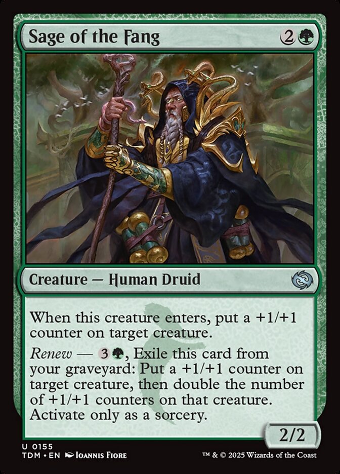 Sage of the Fang - Foil