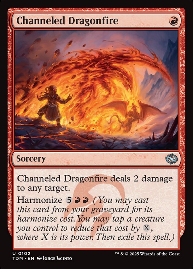 Channeled Dragonfire - Foil