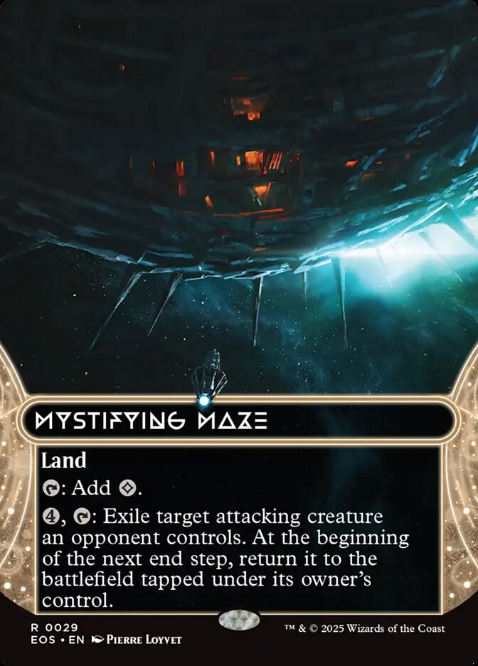 Mystifying Maze - Borderless - Foil
