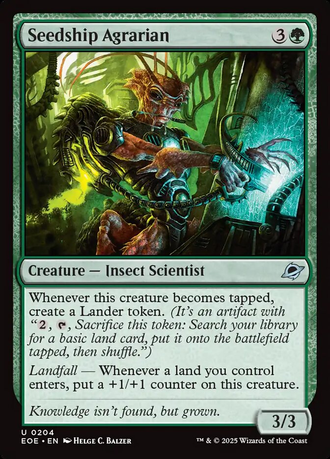 Seedship Agrarian - Foil