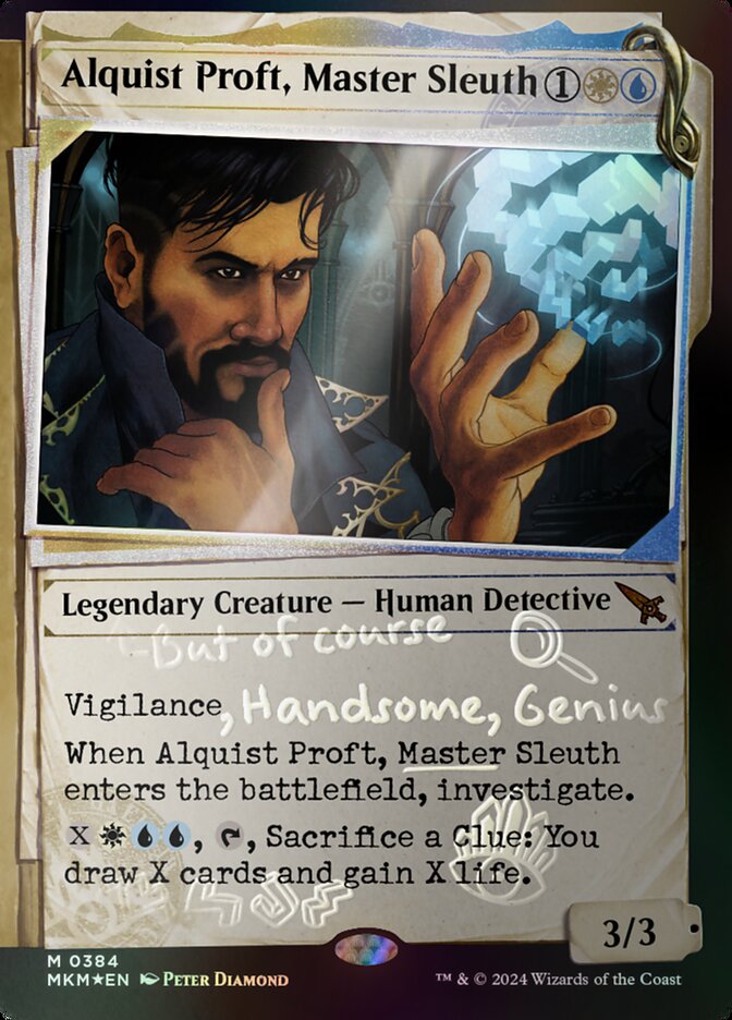 Alquist Proft, Master Sleuth - Invisible Ink - Foil