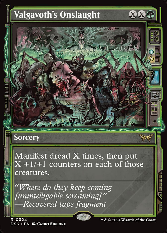 Valgavoth's Onslaught - Showcase - Foil