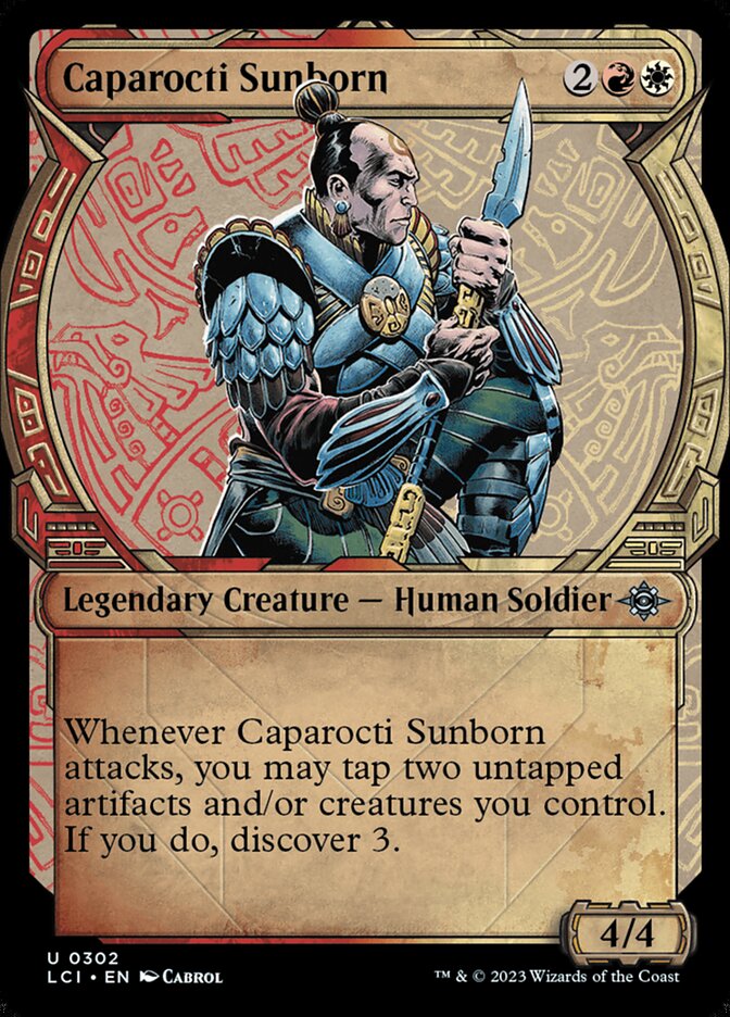 Caparocti Sunborn - Showcase - Foil