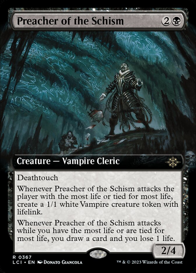 Preacher of the Schism - Extended Art - Foil