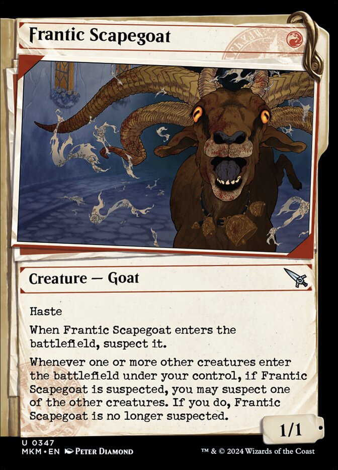 Frantic Scapegoat - Dossier - Foil