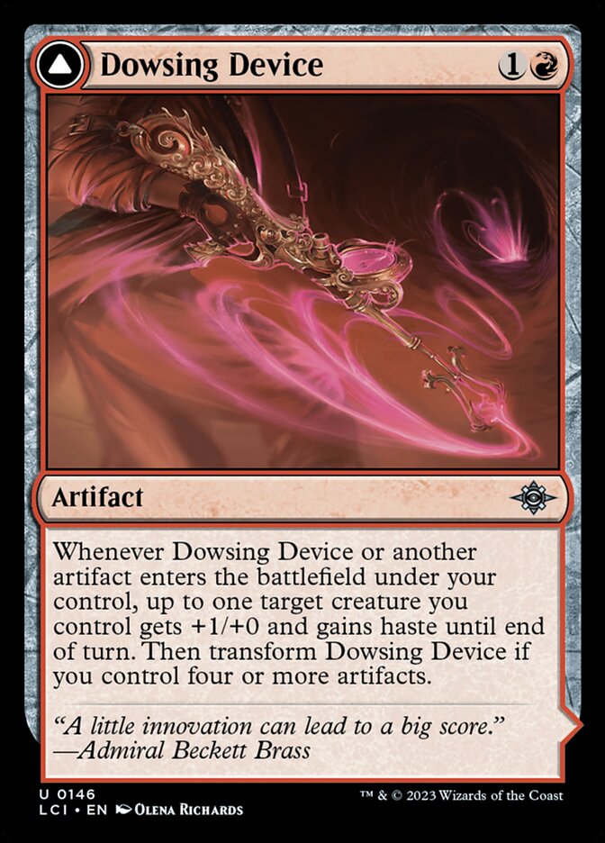 Dowsing Device // Geode Grotto - Foil