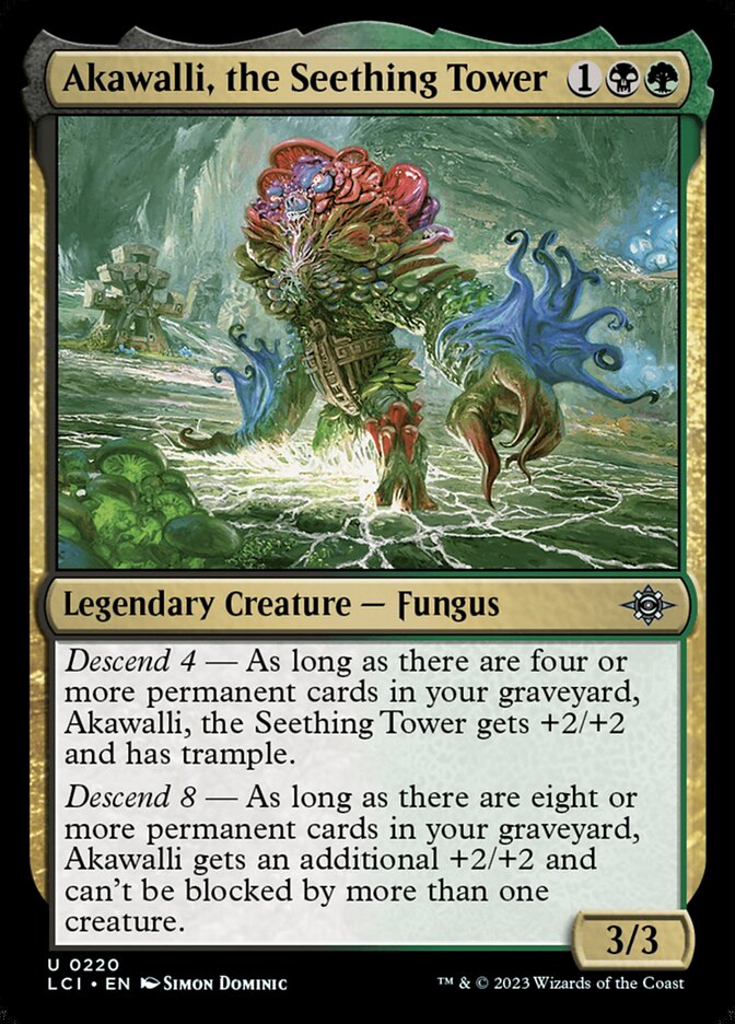 Akawalli, the Seething Tower - Foil