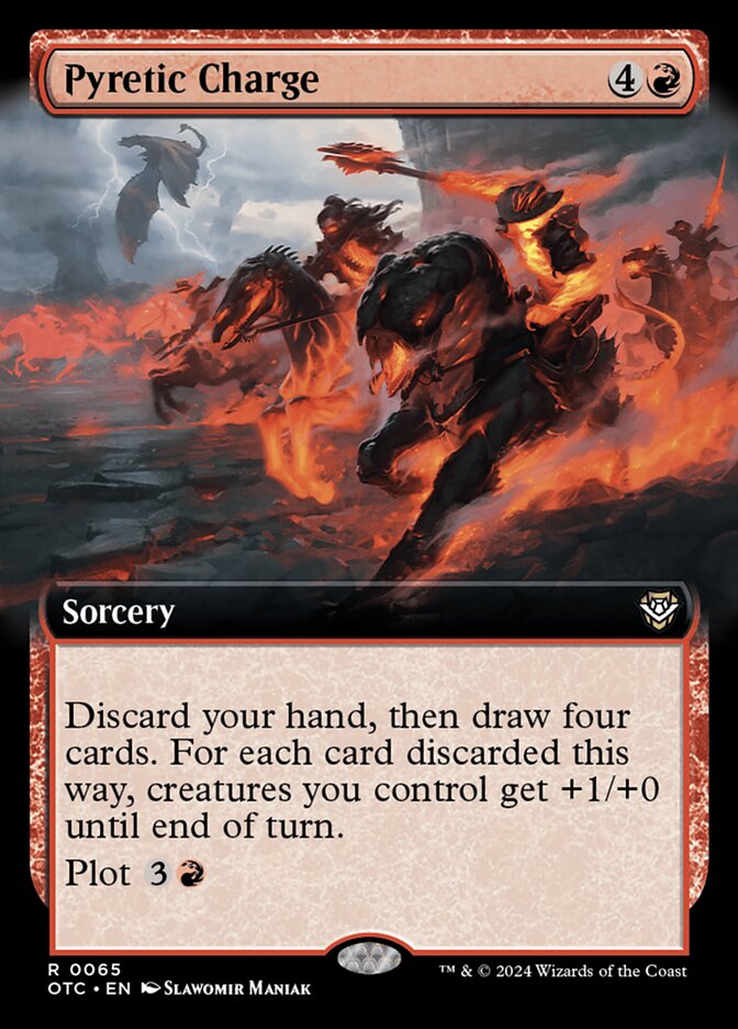Pyretic Charge - Extended Art - Foil