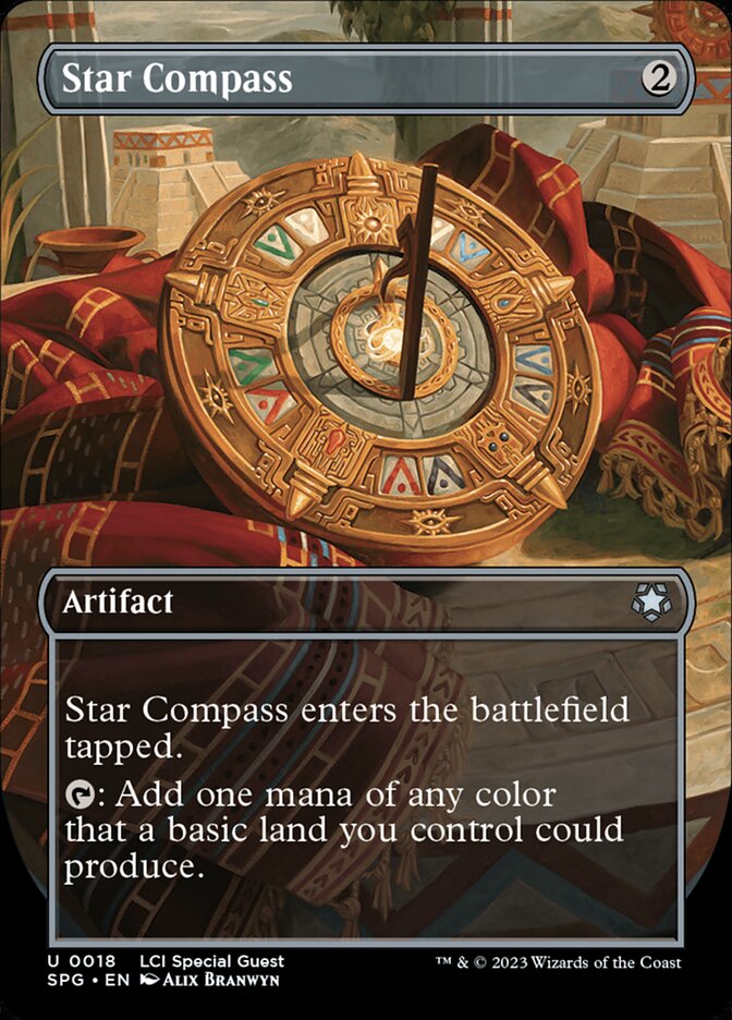 Star Compass - Borderless