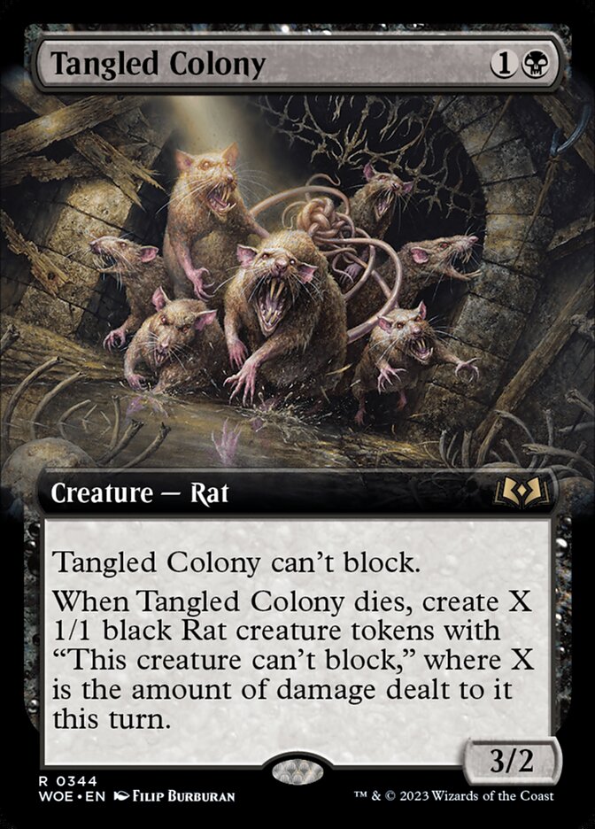Tangled Colony - Extended Art - Foil