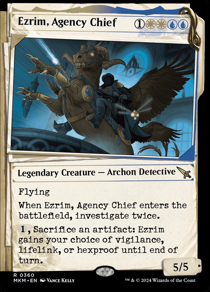 Ezrim, Agency Chief - Dossier - Foil