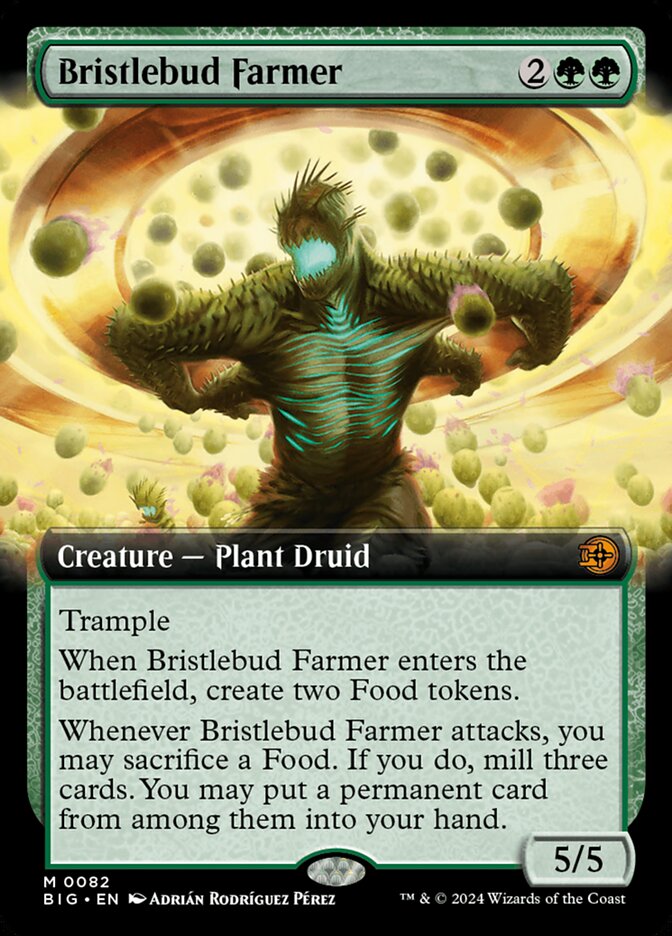 Bristlebud Farmer - Extended Art - Foil