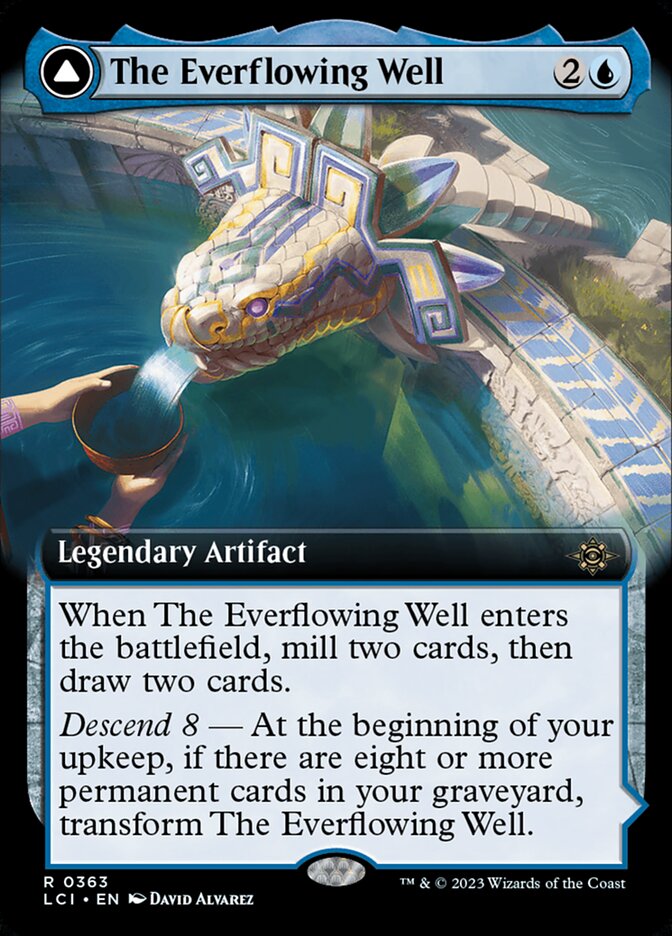 The Everflowing Well // The Myriad Pools - Extended Art - Foil