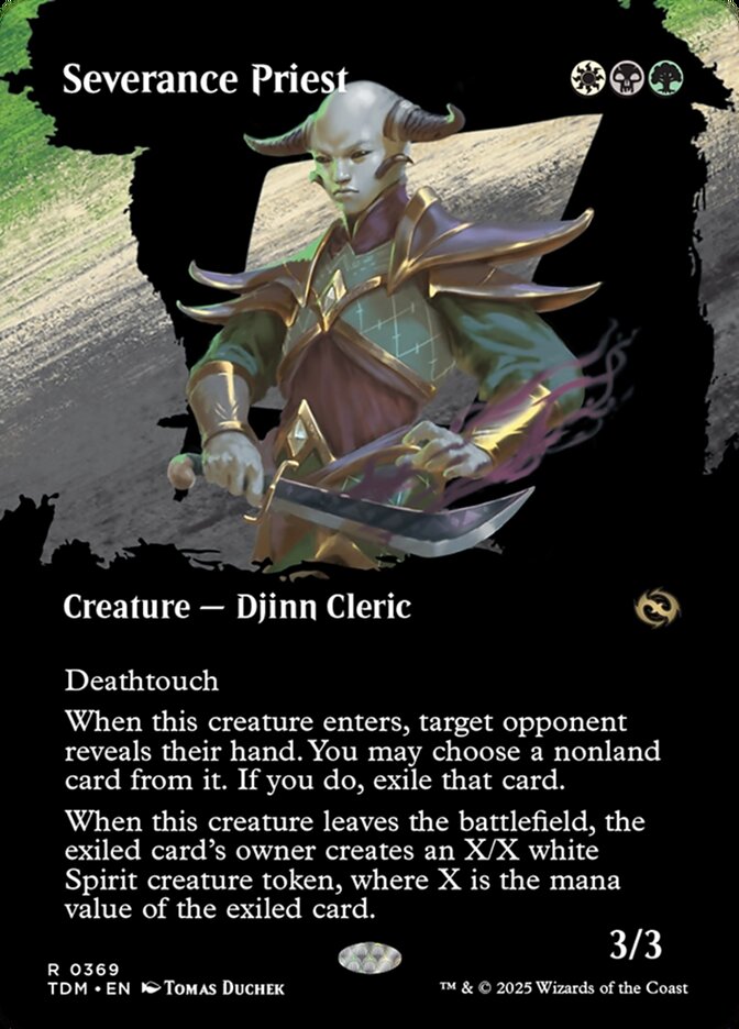 Severance Priest - Borderless Clan Showcase - Foil