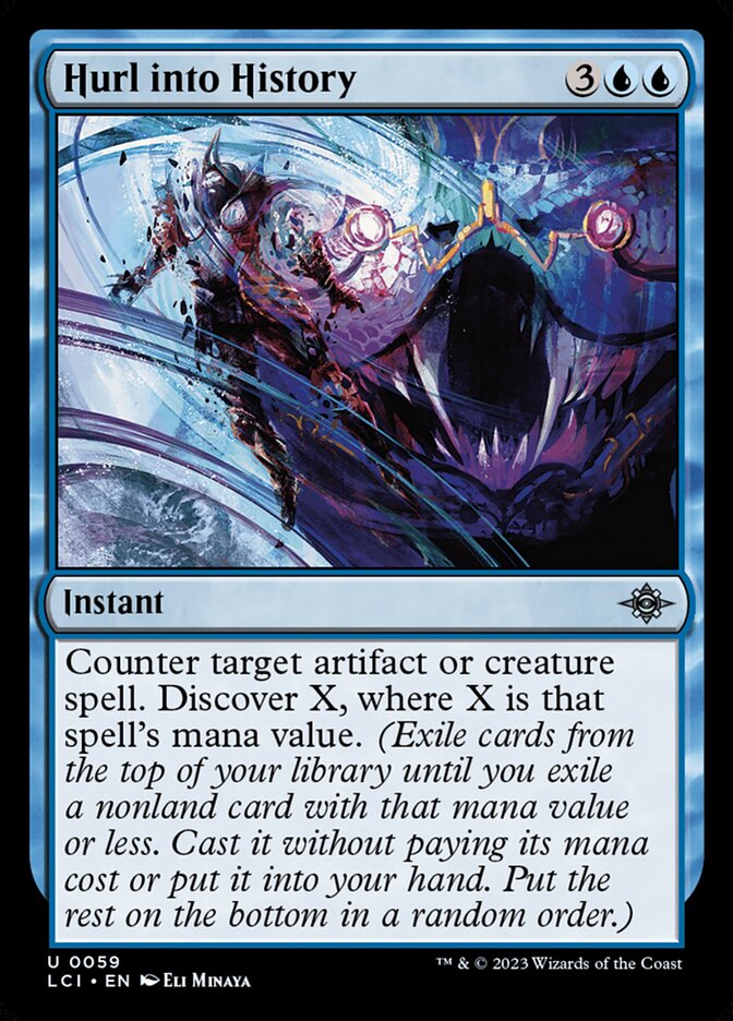 Hurl into History - Foil