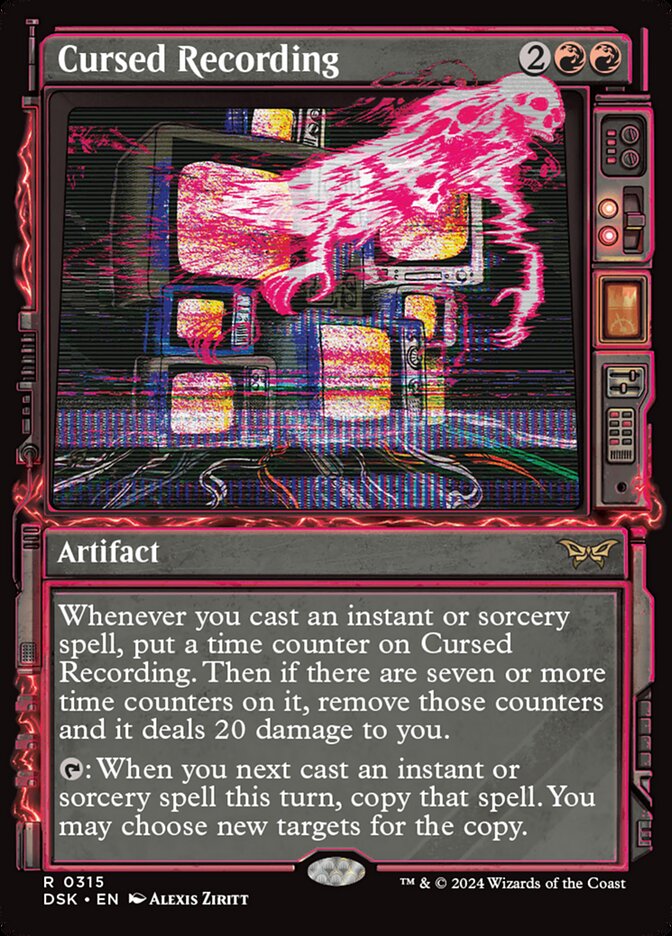 Cursed Recording - Showcase - Foil