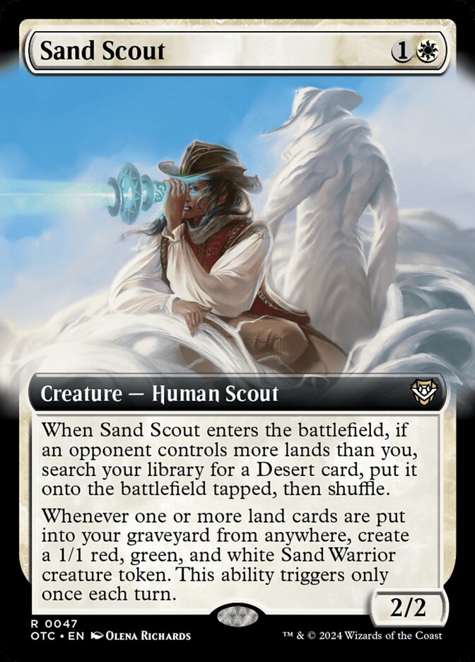 Sand Scout - Extended Art - Foil