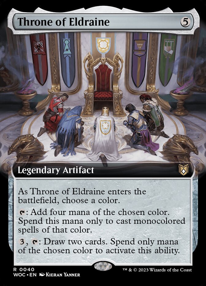 Throne of Eldraine - Extended Art - Foil