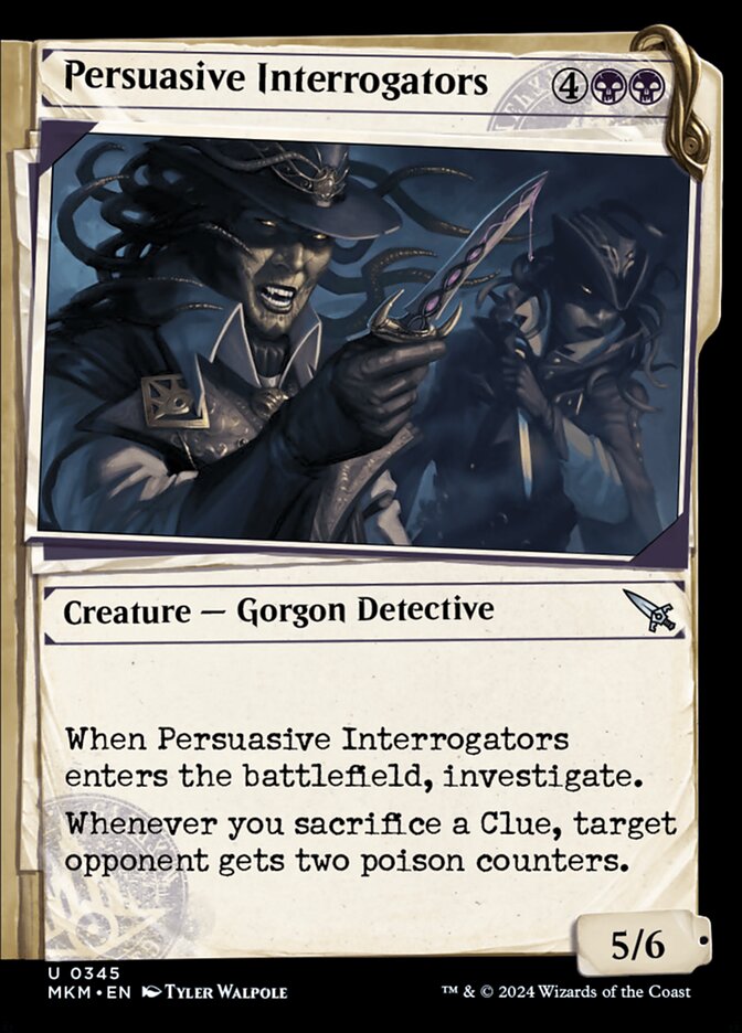 Persuasive Interrogators - Dossier - Foil