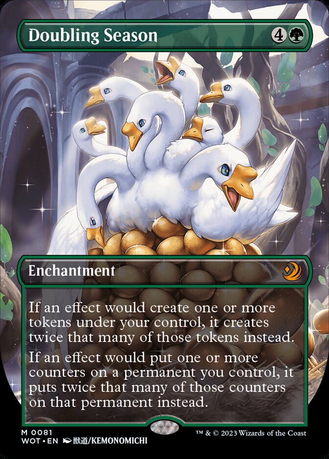 Doubling Season - Borderless - Anime - Foil