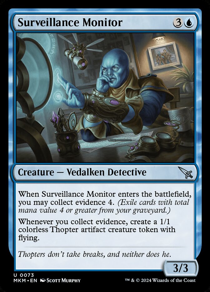 Surveillance Monitor - Foil