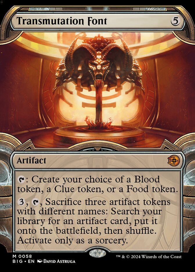 Transmutation Font - Vault - Foil