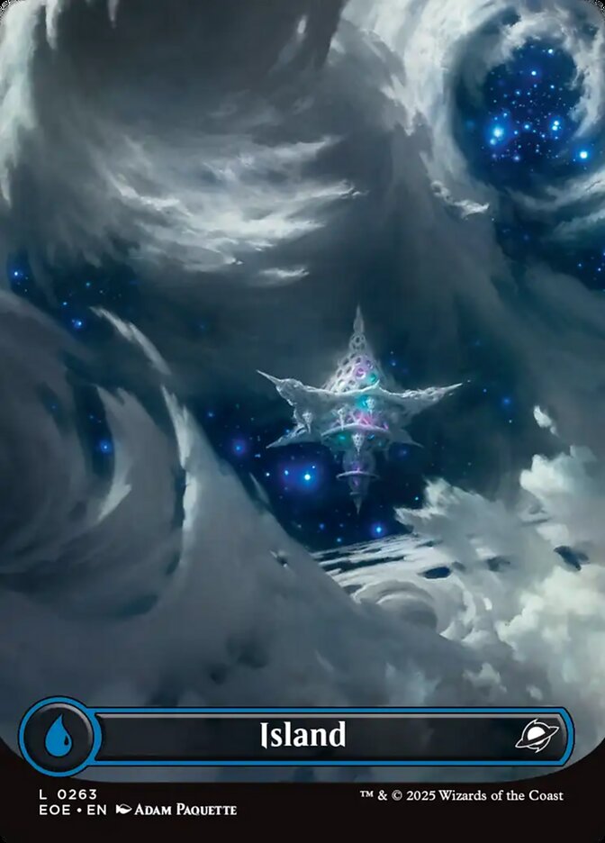 Island - Borderless - Foil