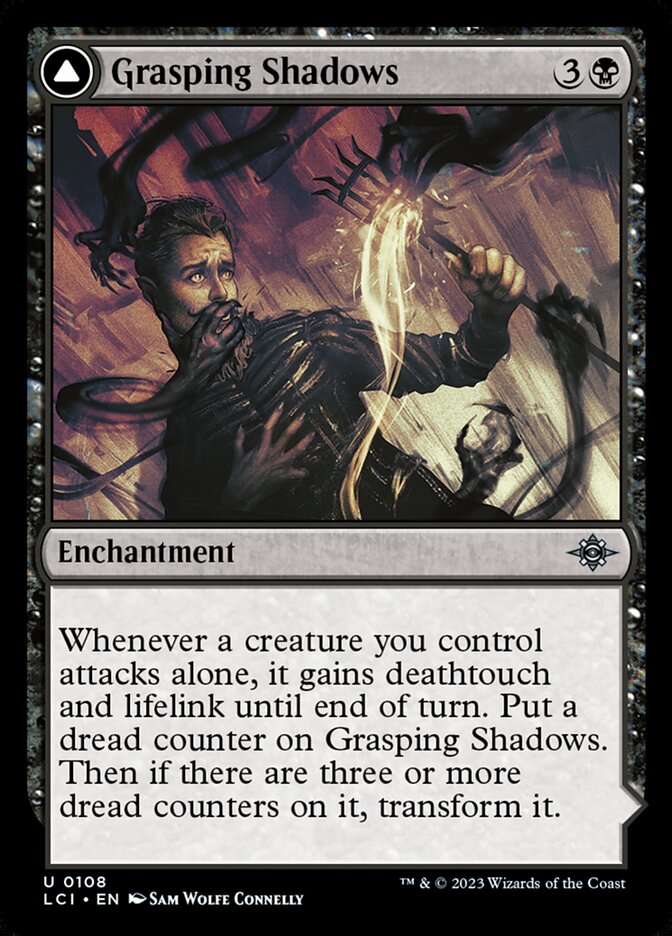 Grasping Shadows // Shadows' Lair - Foil