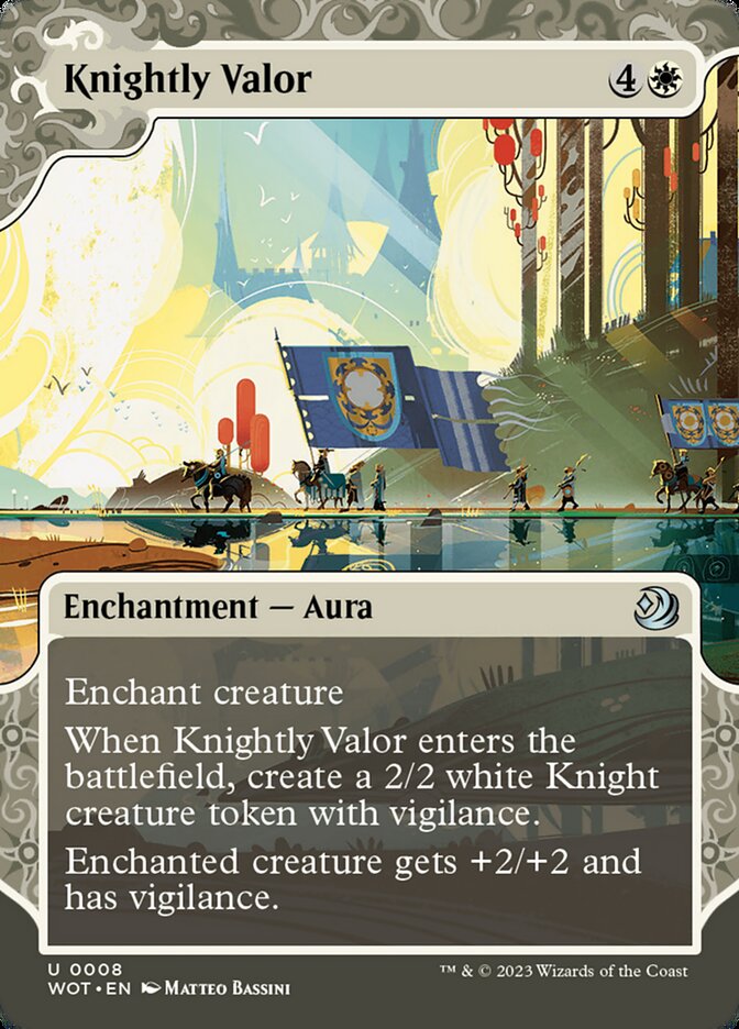 Knightly Valor - Borderless