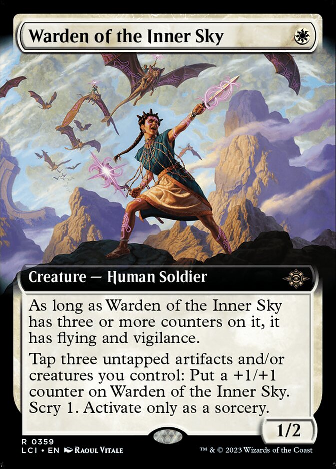 Warden of the Inner Sky - Extended Art - Foil
