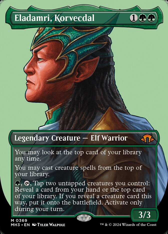 Eladamri, Korvecdal - Borderless - Foil