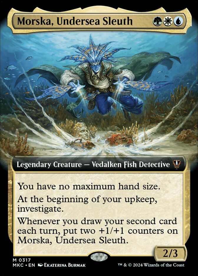 Morska, Undersea Sleuth - Extended Art - Foil