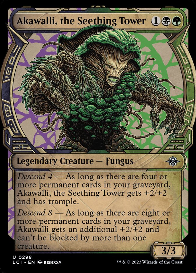 Akawalli, the Seething Tower - Showcase - Foil