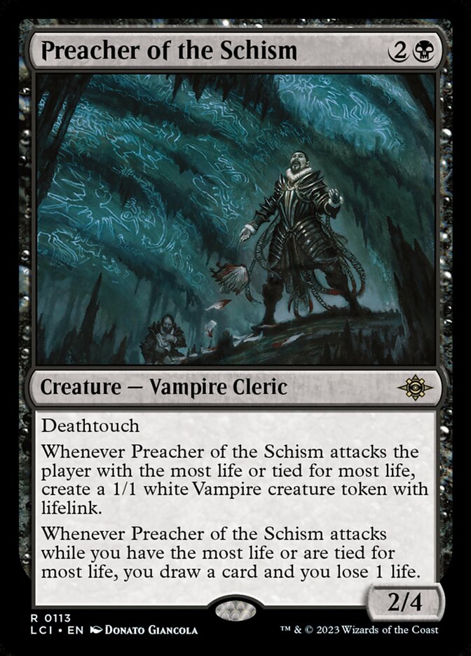 Preacher of the Schism - Foil