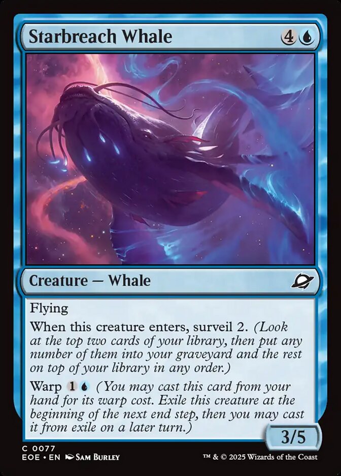 Starbreach Whale - Foil