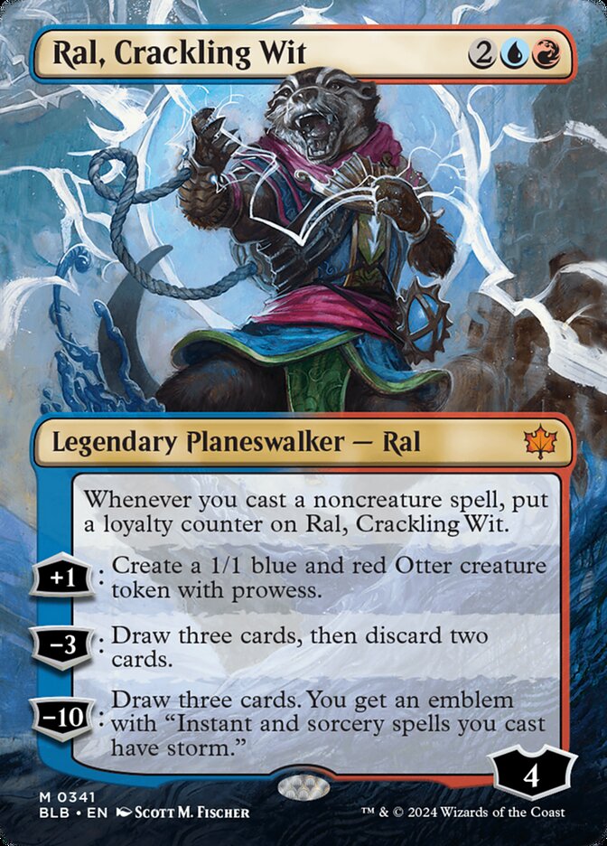 Ral, Crackling Wit - Borderless - Foil