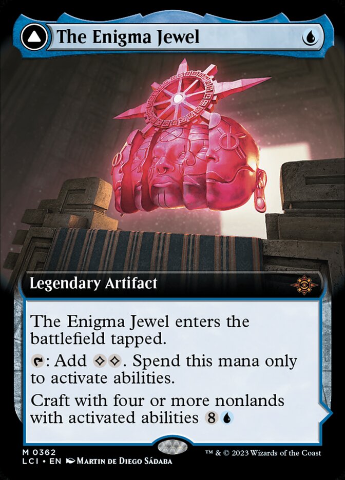 The Enigma Jewel // Locus of Enlightenment - Extended Art - Foil