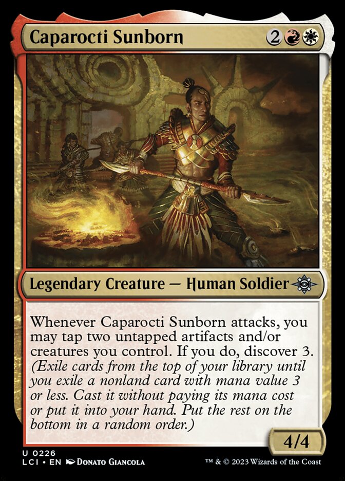 Caparocti Sunborn - Foil