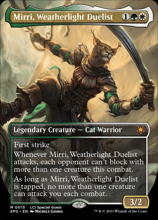 Mirri, Weatherlight Duelist - Borderless