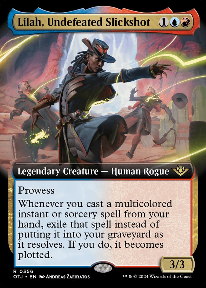 Lilah, Undefeated Slickshot - Extended Art - Foil