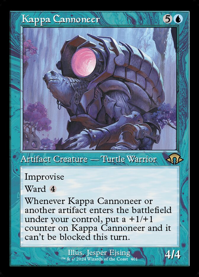 Kappa Cannoneer - Retro Frame - Foil